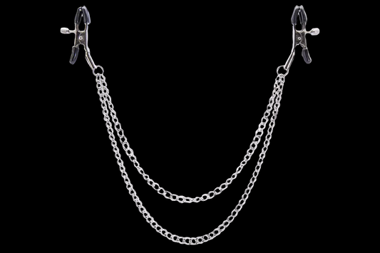 Chained Nipple Clamps
