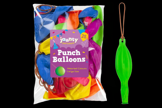 50 x Punch Party Balloon Rubbers - Extra Strong