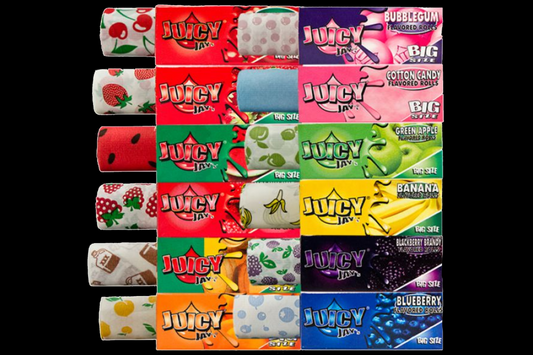 3x Juicy Jay's Flavoured Rolls Rips Papers