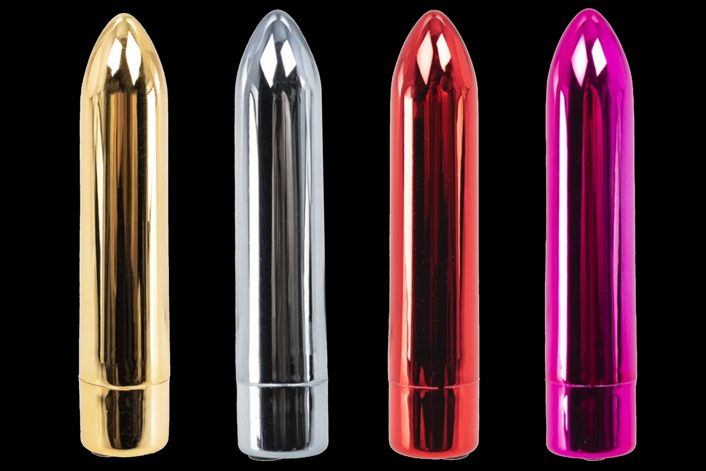 Bang! Rechargeable Bullet Vibrators, 3.5"