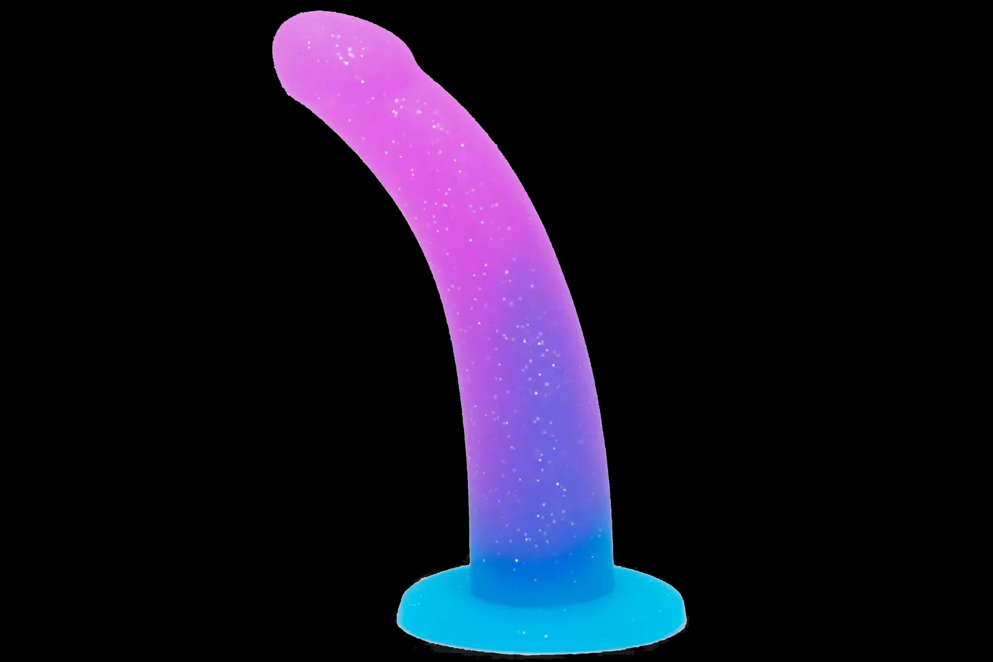 Curved Silicone Suction Cup Dildos