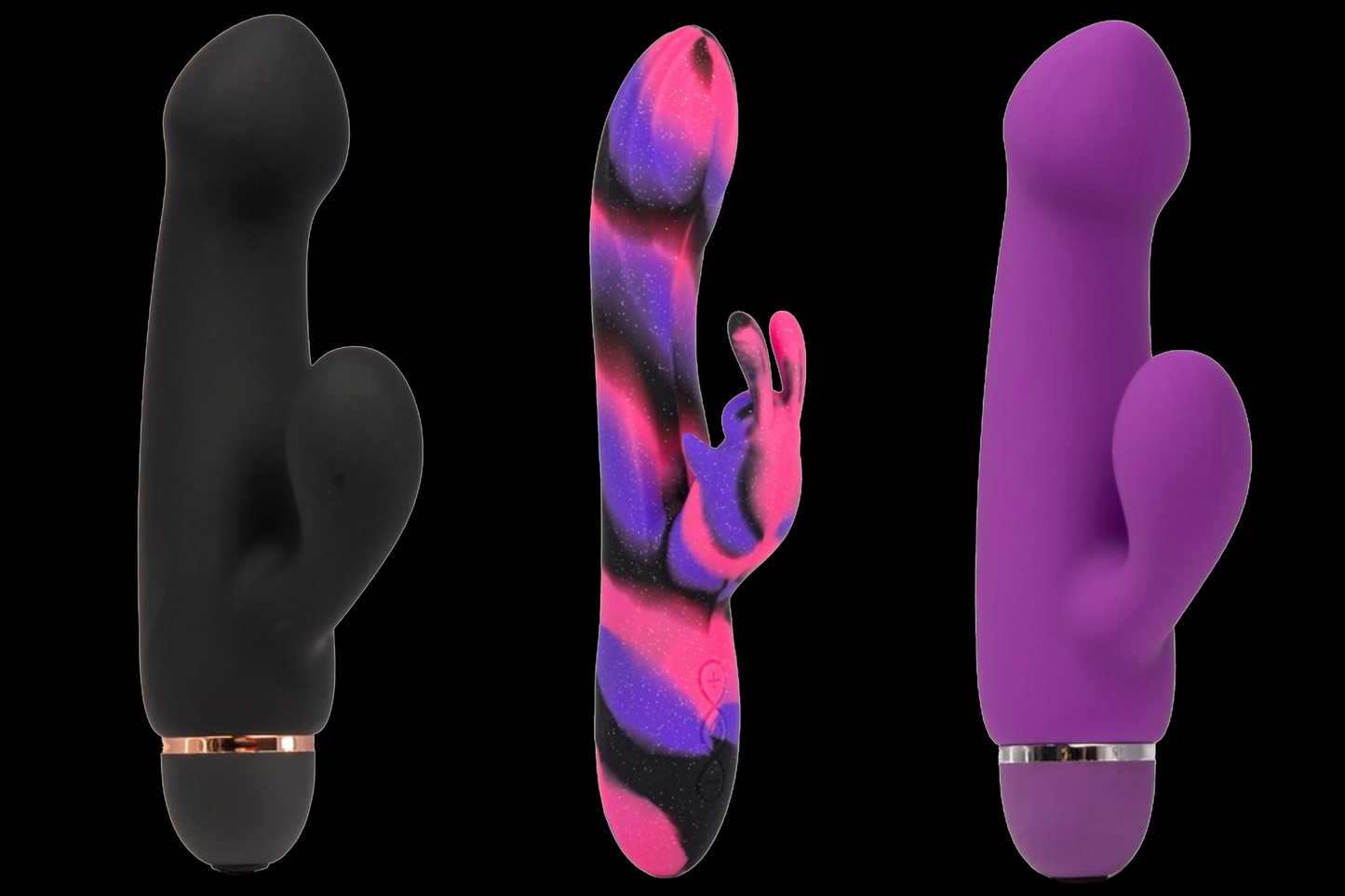 Smooth Silicone Multi-Function Rabbit Vibrators