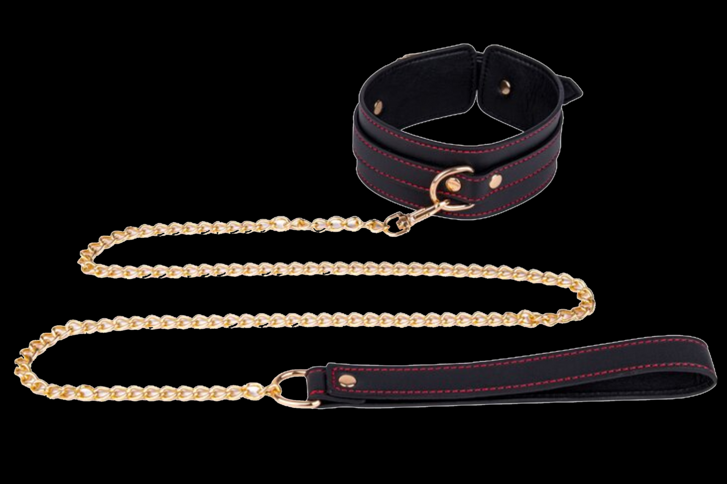 Collars with Chain Leashes