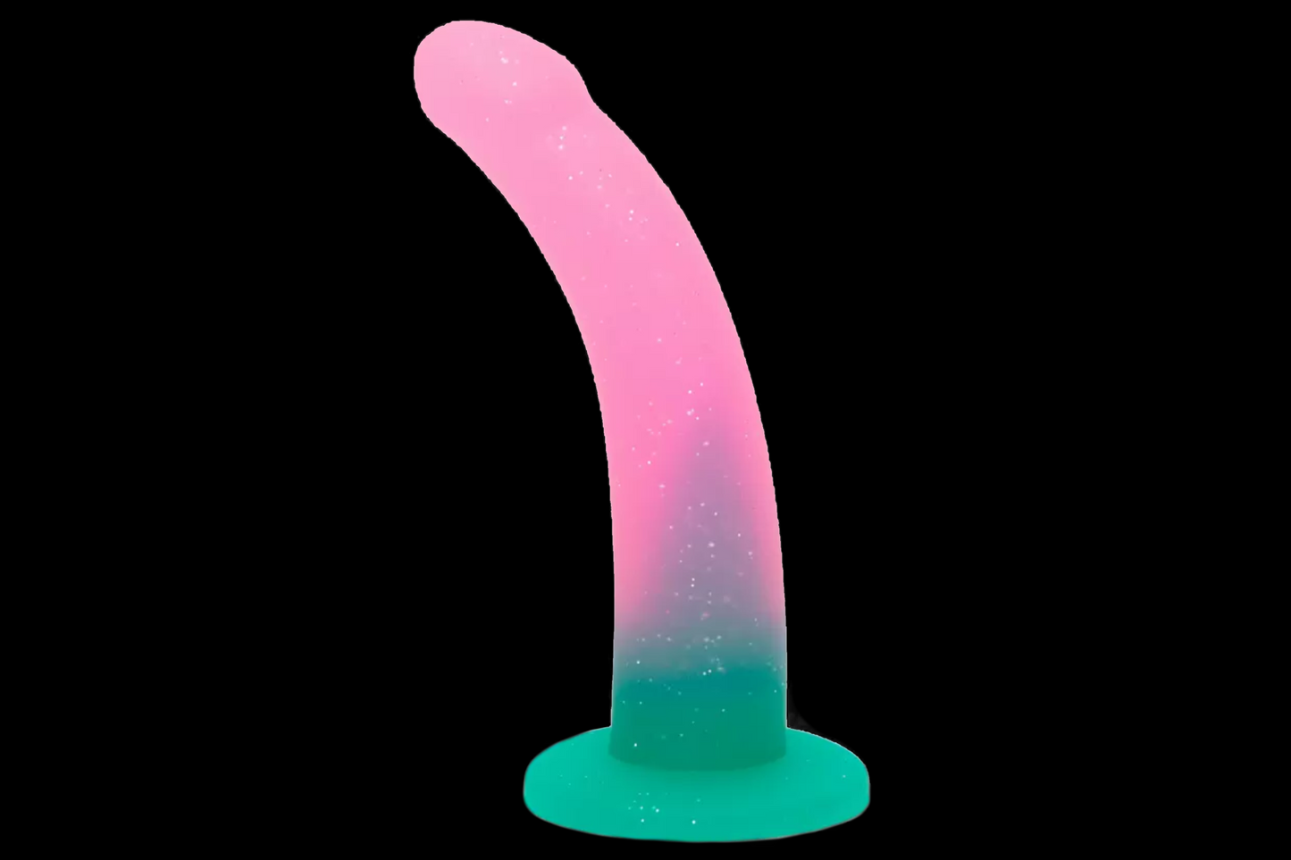 Curved Silicone Suction Cup Dildos