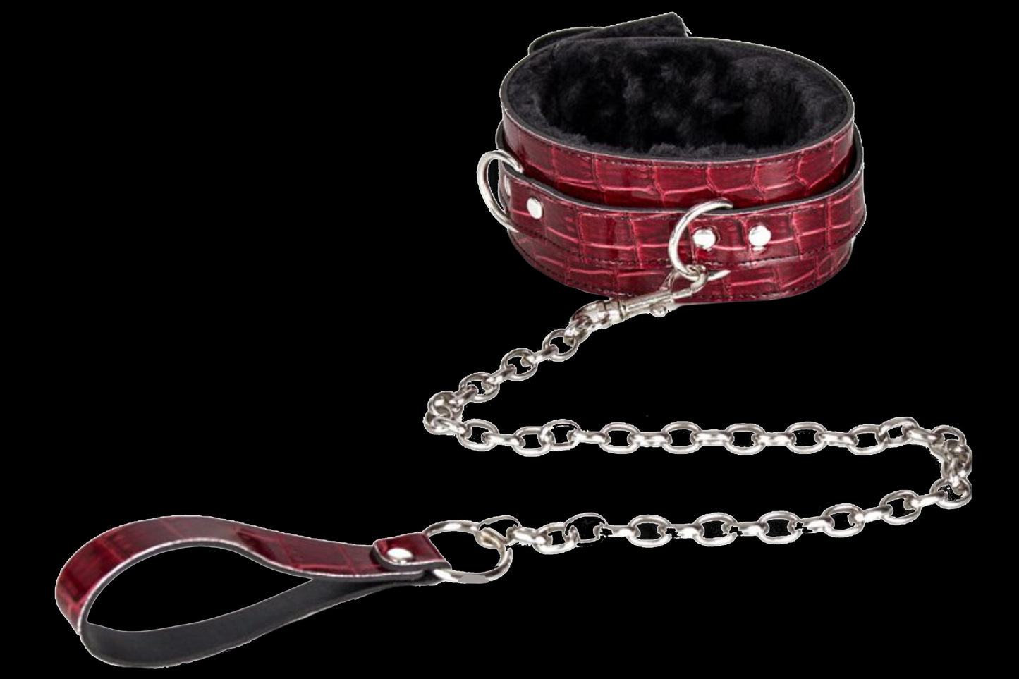 Collars with Chain Leashes