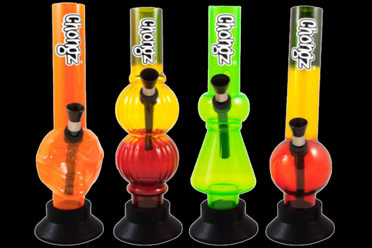 Chongz Mini Bongs Assorted Shapes & Colors