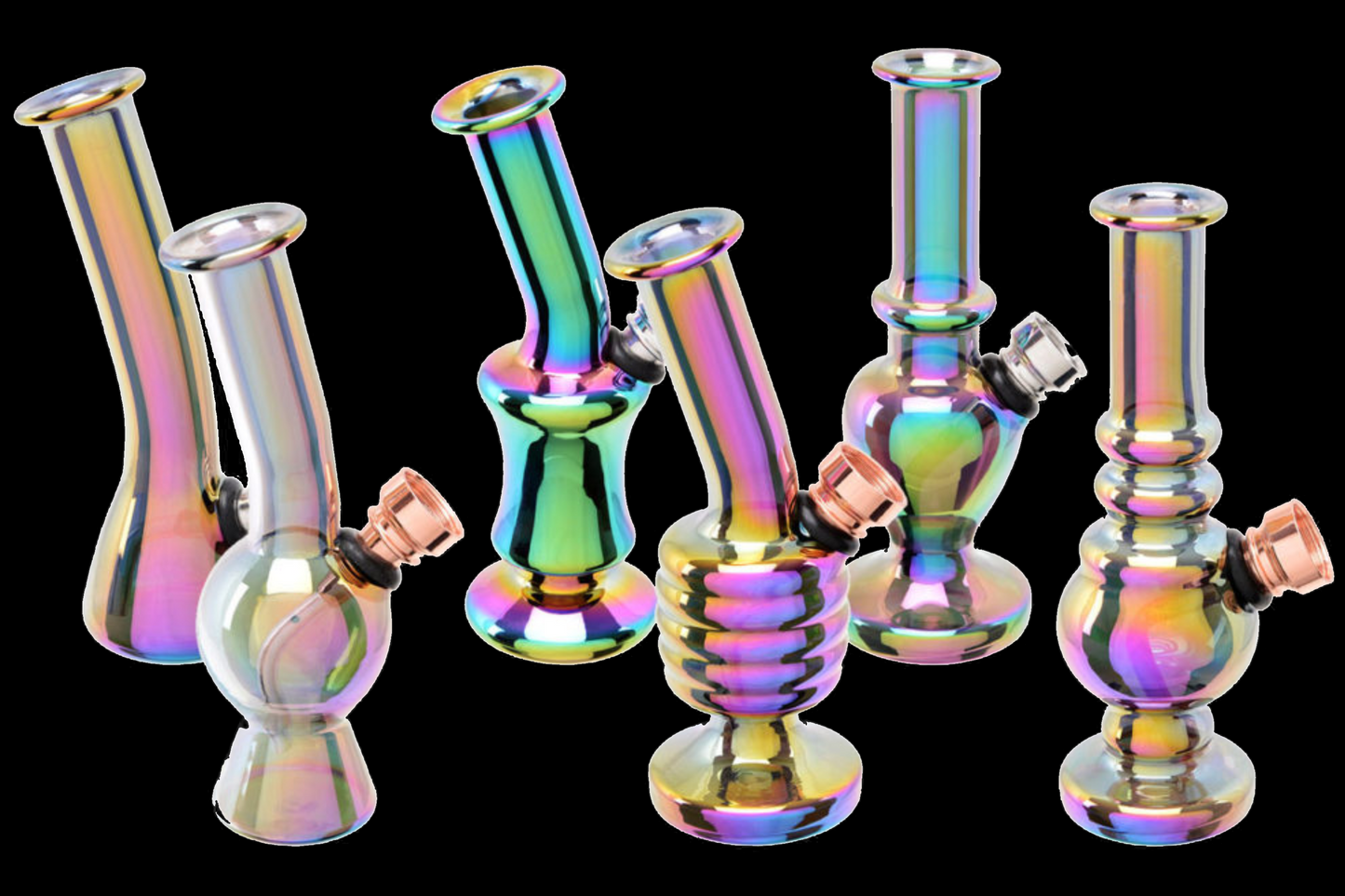 Chongz Mini Bongs Assorted Shapes & Colors