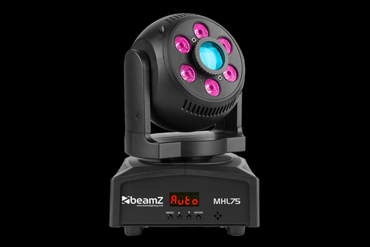 BeamZ MHL75 Hybrid DJ Moving Head Light - Spot and Wash